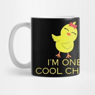 I'm one cool chick- a funny chick design Mug